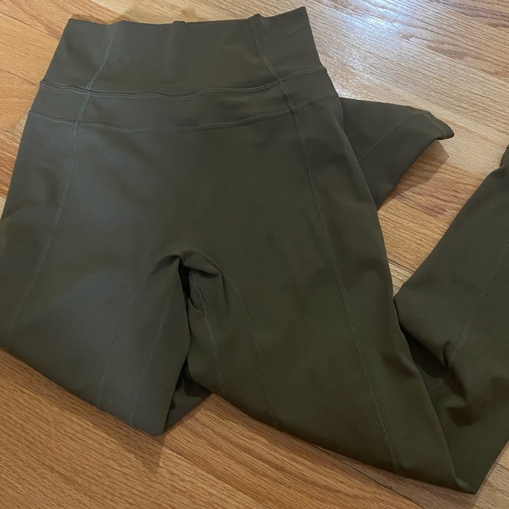 Olive green PTULA leggings